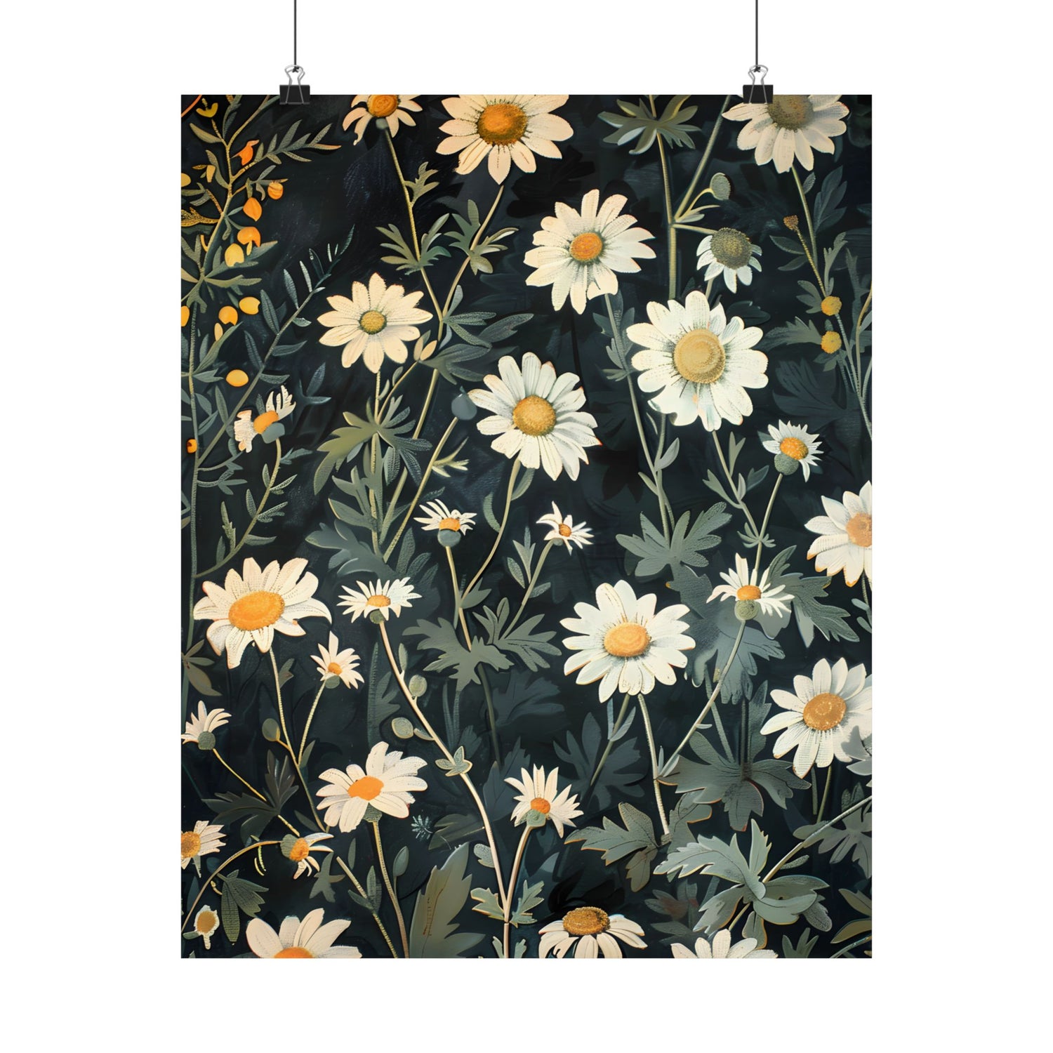 Vintage Daisies Elegance