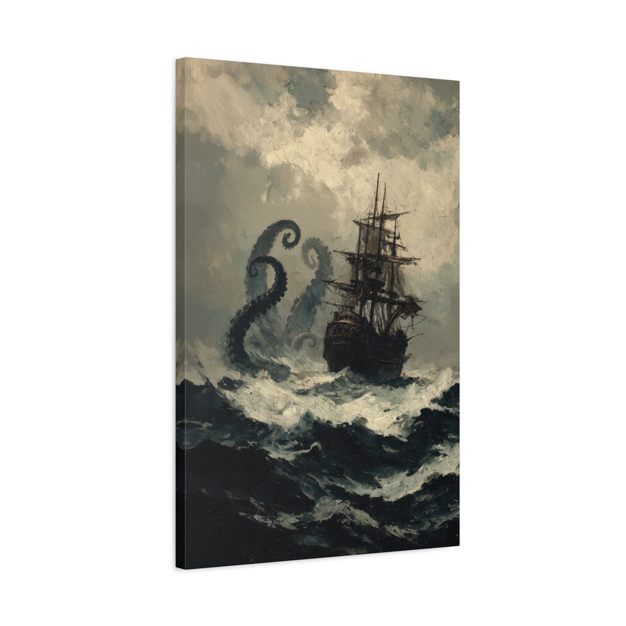 1.25" Matte Canvas - Into the Kraken’s Wake