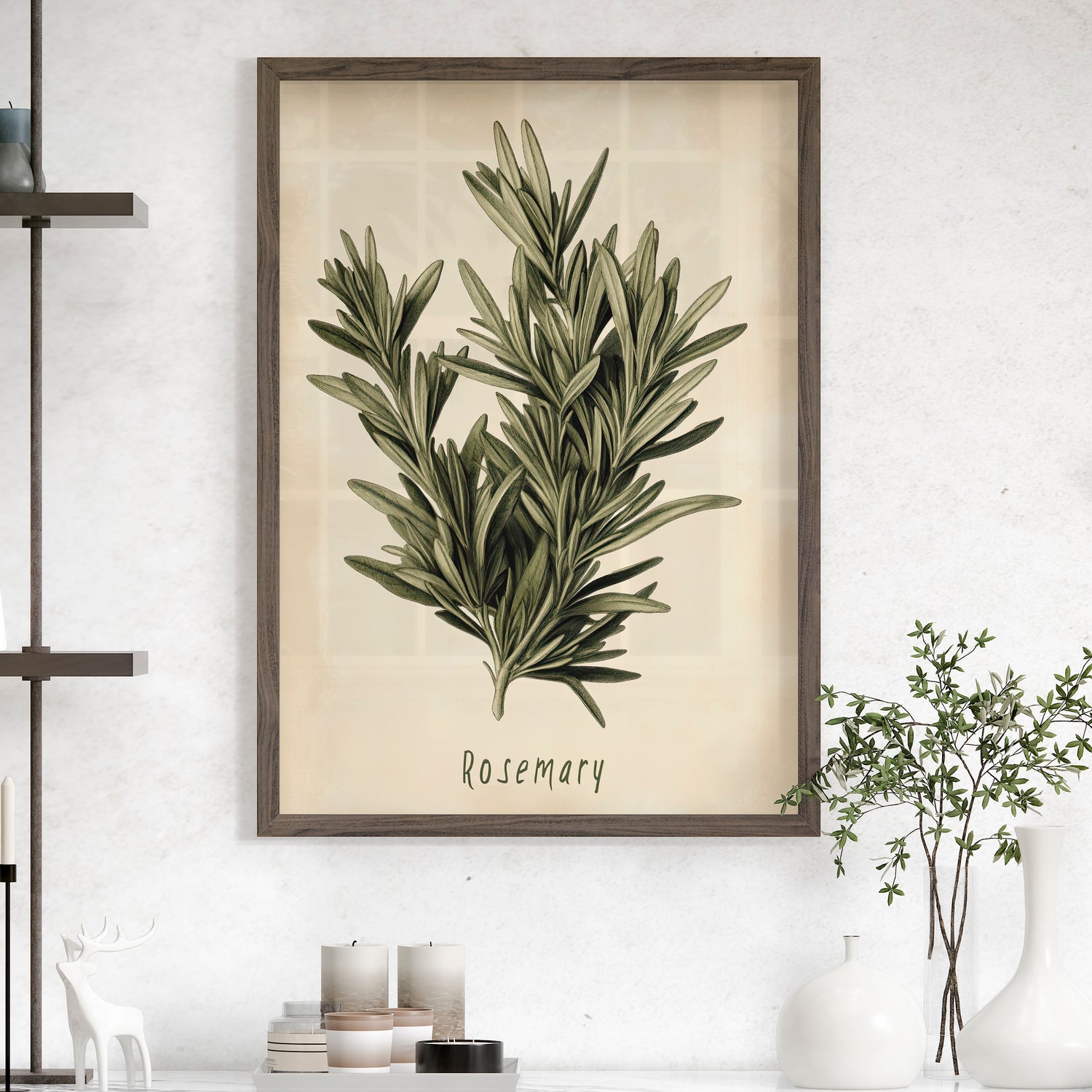 Botanical Rosemary Study