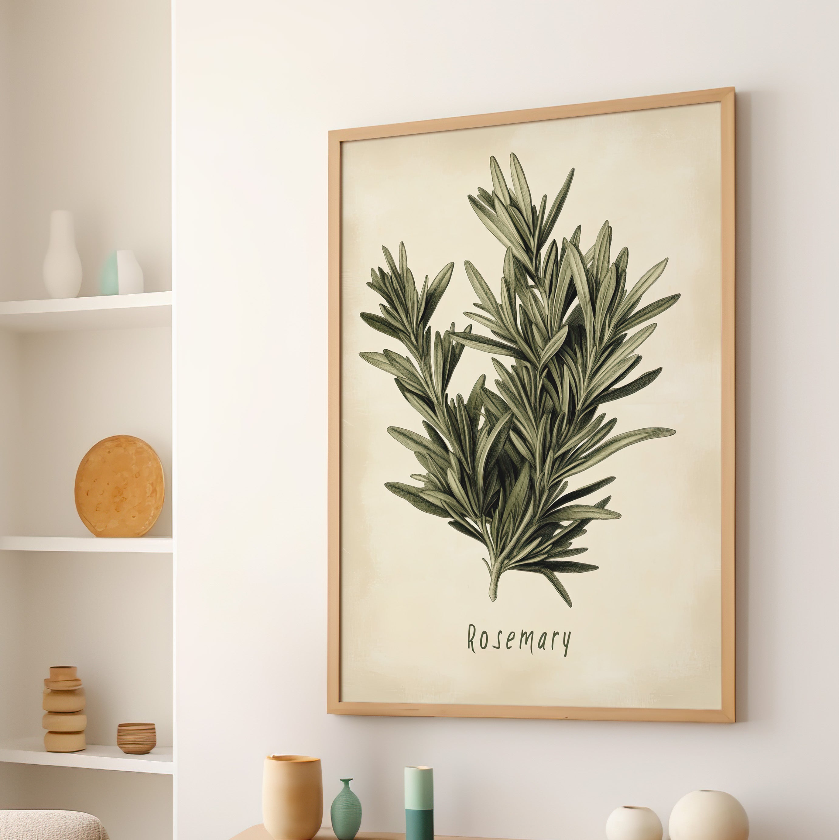 Botanical Rosemary Study