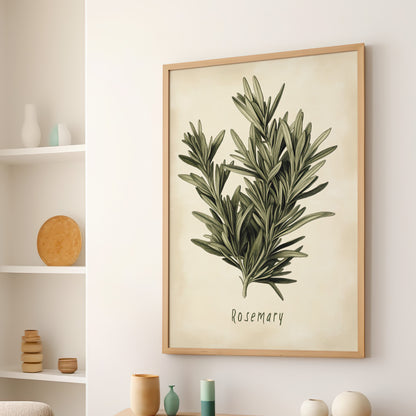Botanical Rosemary Study
