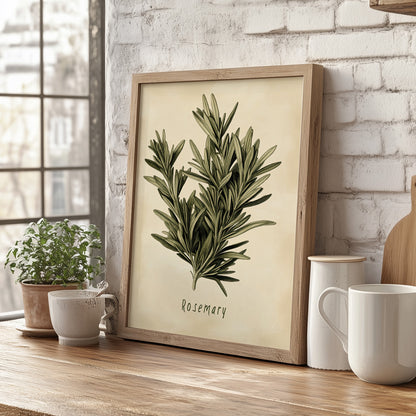 Botanical Rosemary Study