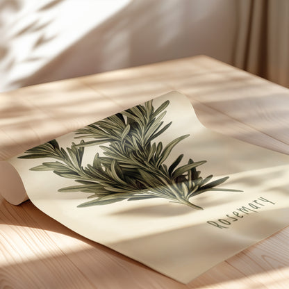 Botanical Rosemary Study
