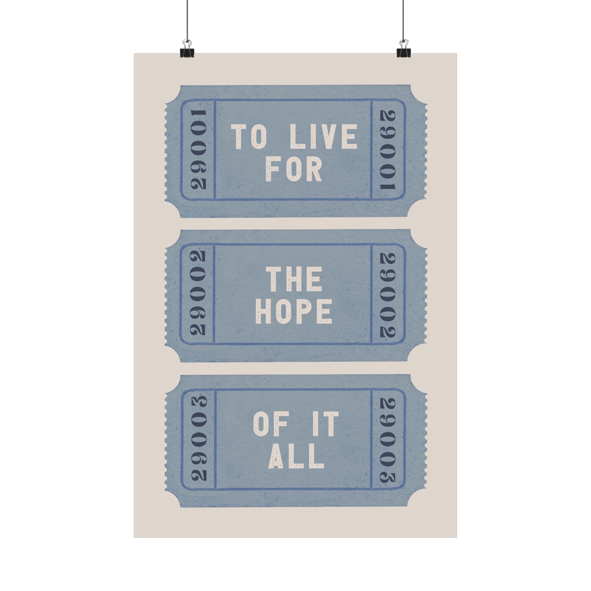 The Hope Ticket Trilogy