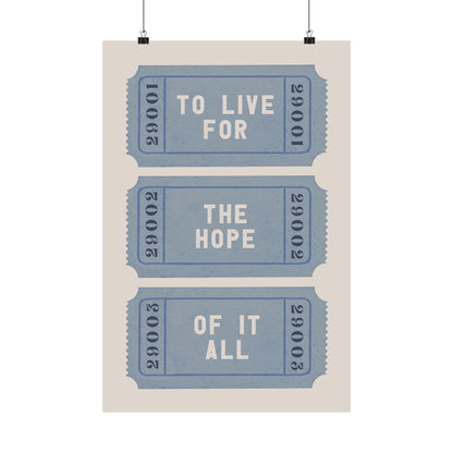 The Hope Ticket Trilogy