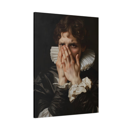 1.25" Matte Canvas - The Foul Flush Reaction