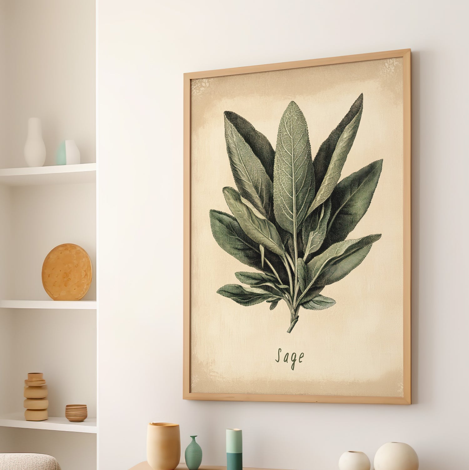 Botanical Sage Study