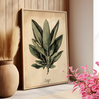Botanical Sage Study