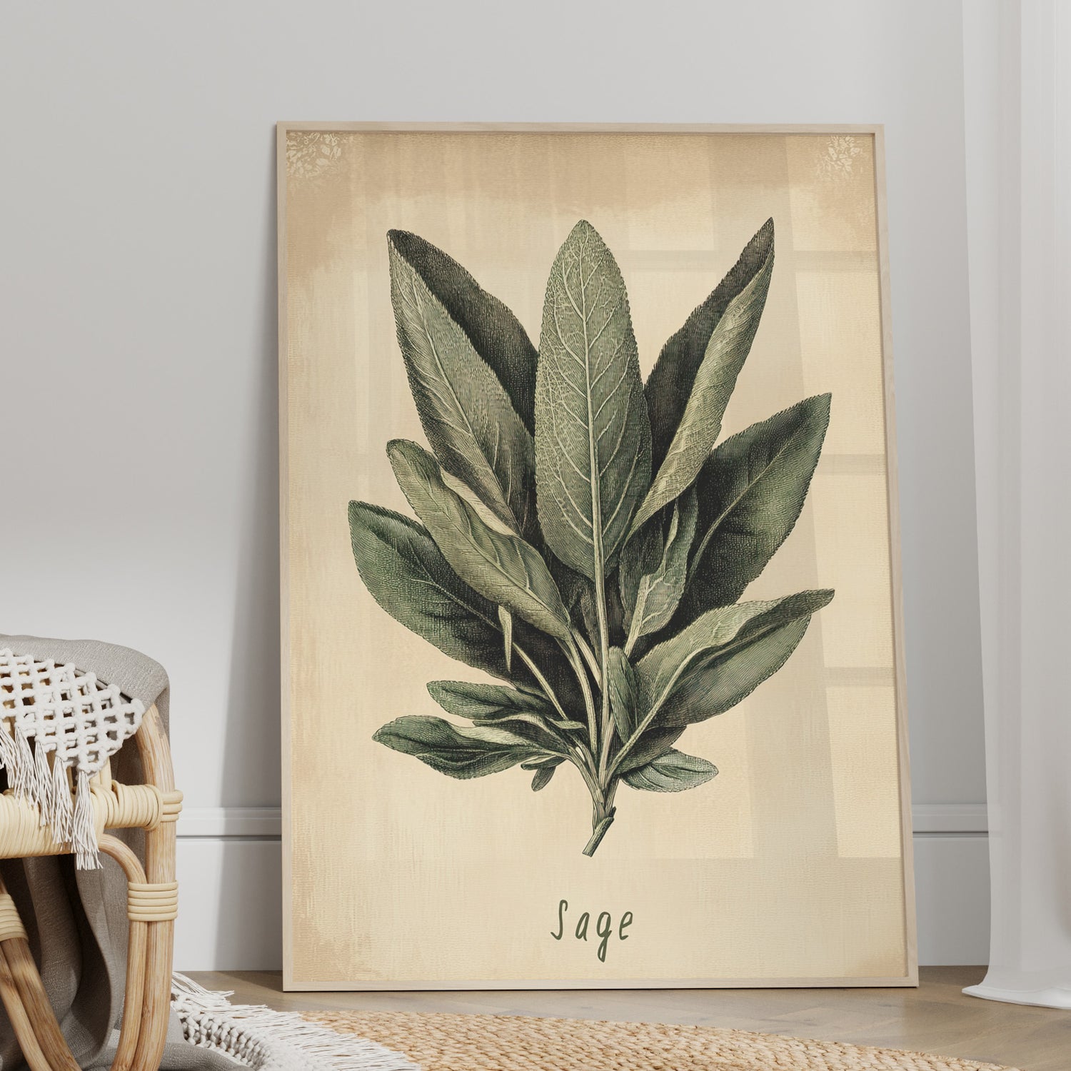 Botanical Sage Study