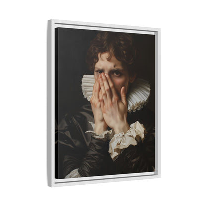 Framed Canvas - The Foul Flush Reaction