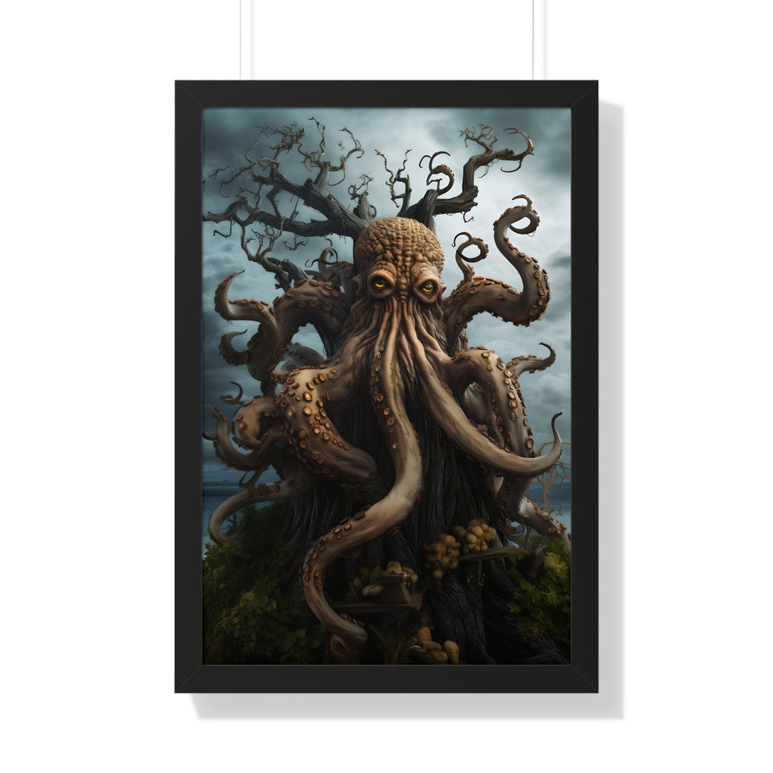 Framed Paper Print - Cthulhu&