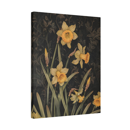 .75&quot; Matte Canvas - Golden Daffodils&