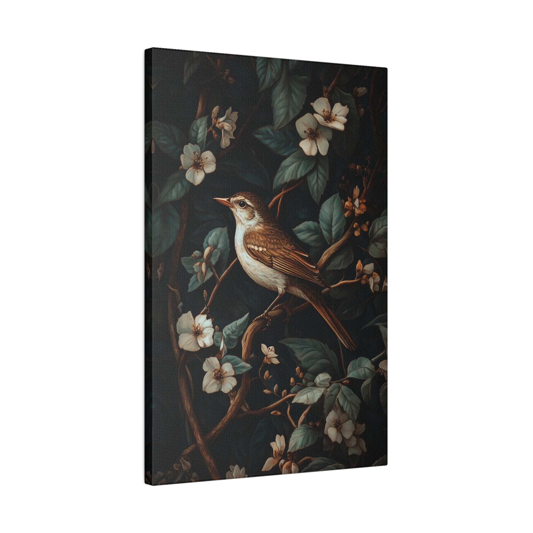 .75" Matte Canvas - Serenade Among Blossoms