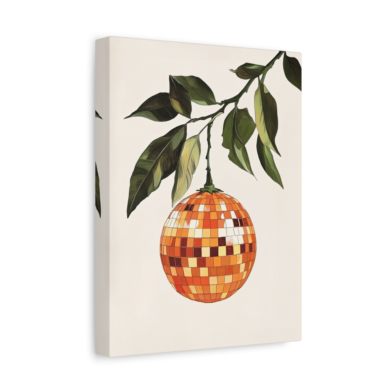 1.25" Matte Canvas - Citrus Disco Glow Drop