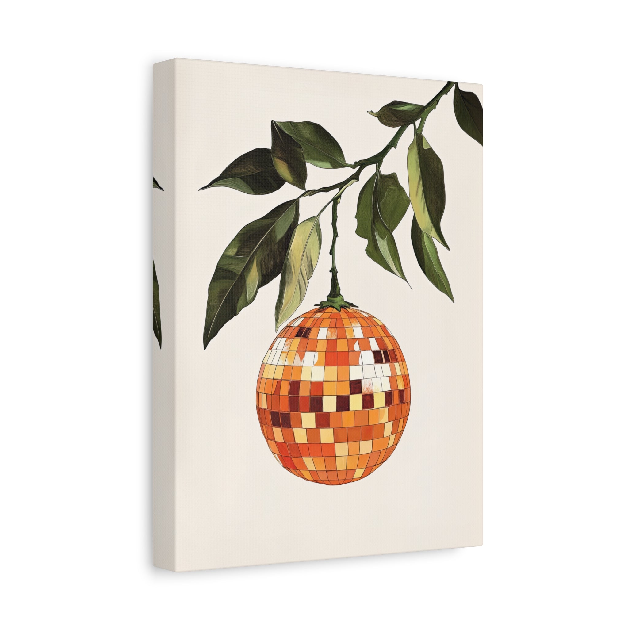 1.25" Matte Canvas - Citrus Disco Glow Drop