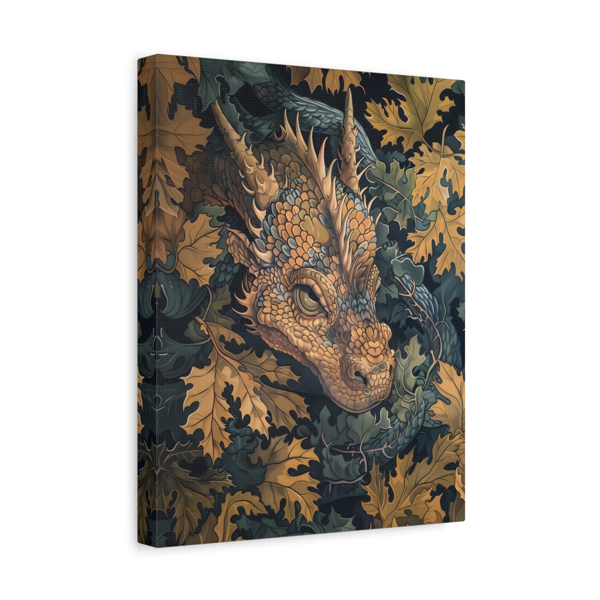 1.25" Matte Canvas - Enchanted Forest Dragon
