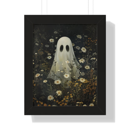 Framed Paper Print - Daisy Meadow Ghost