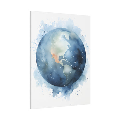 .75&quot; Matte Canvas - Celestial Splash Globe