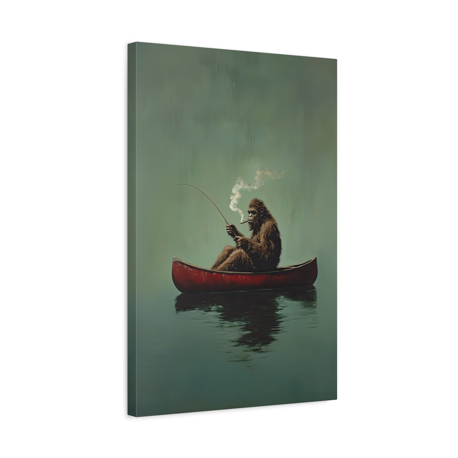 1.25" Matte Canvas - Bigfoot Canoe Adventure