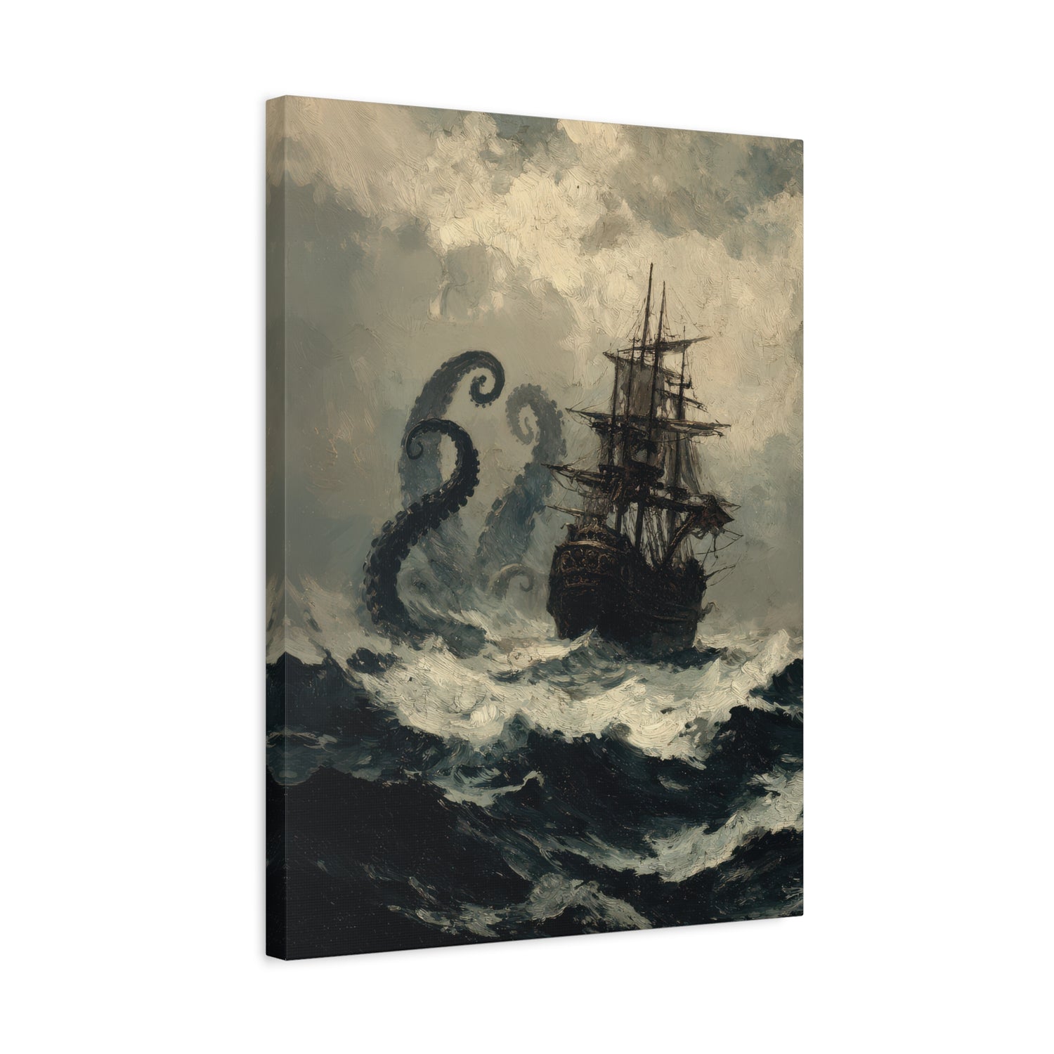 1.25" Matte Canvas - Into the Kraken’s Wake