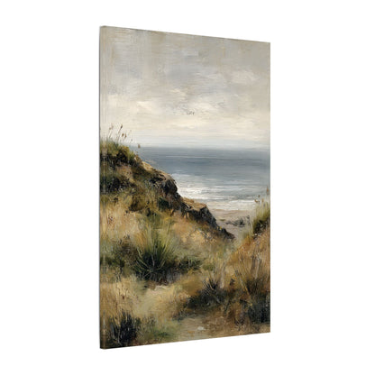 .75" Matte Canvas - Misty Coastal Seascape