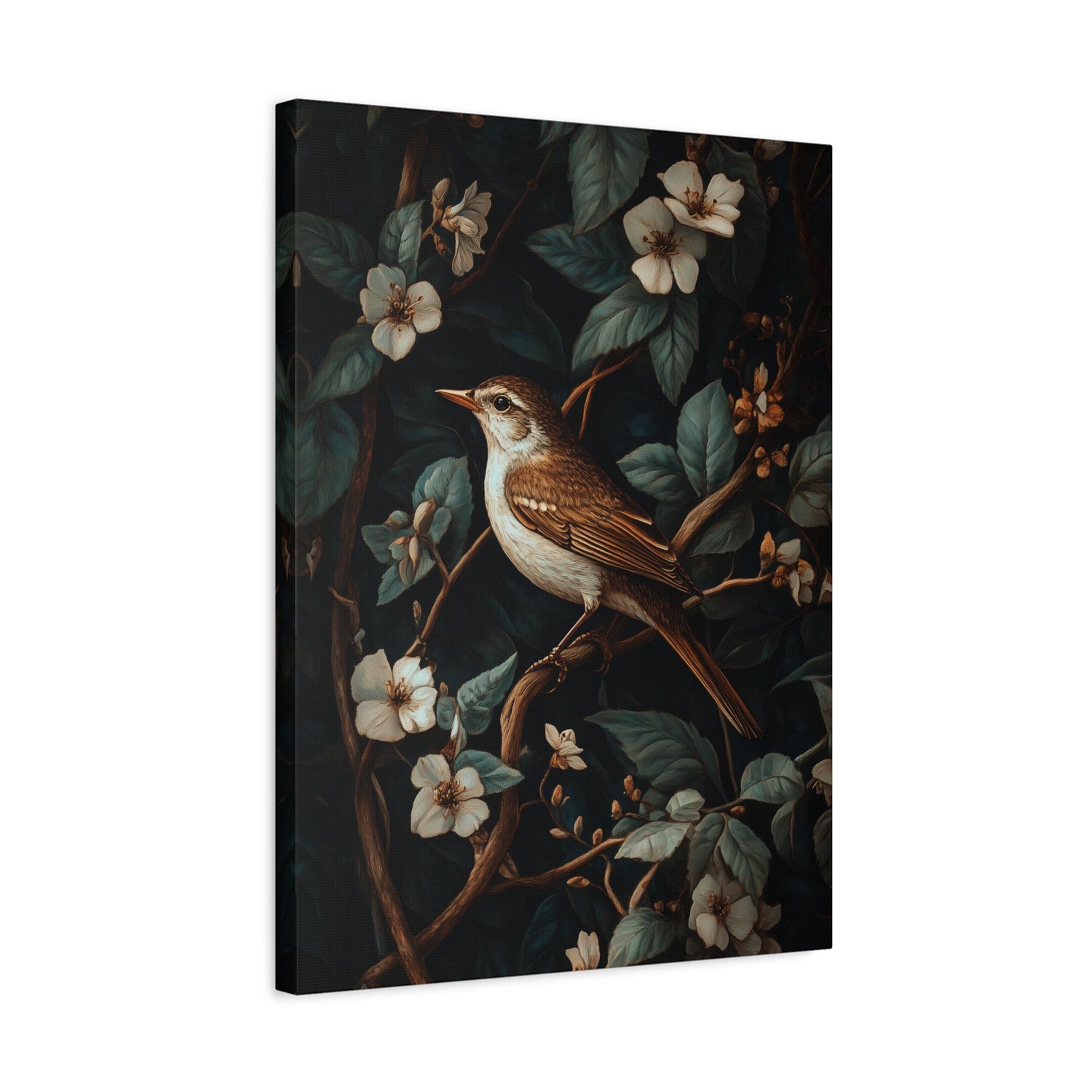 1.25" Matte Canvas - Serenade Among Blossoms