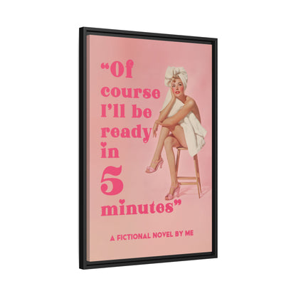 Framed Canvas - Ready in 5 Minutes