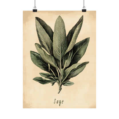 Botanical Sage Study