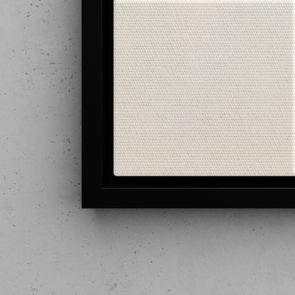 Framed Canvas - Citrus Disco Glow Drop