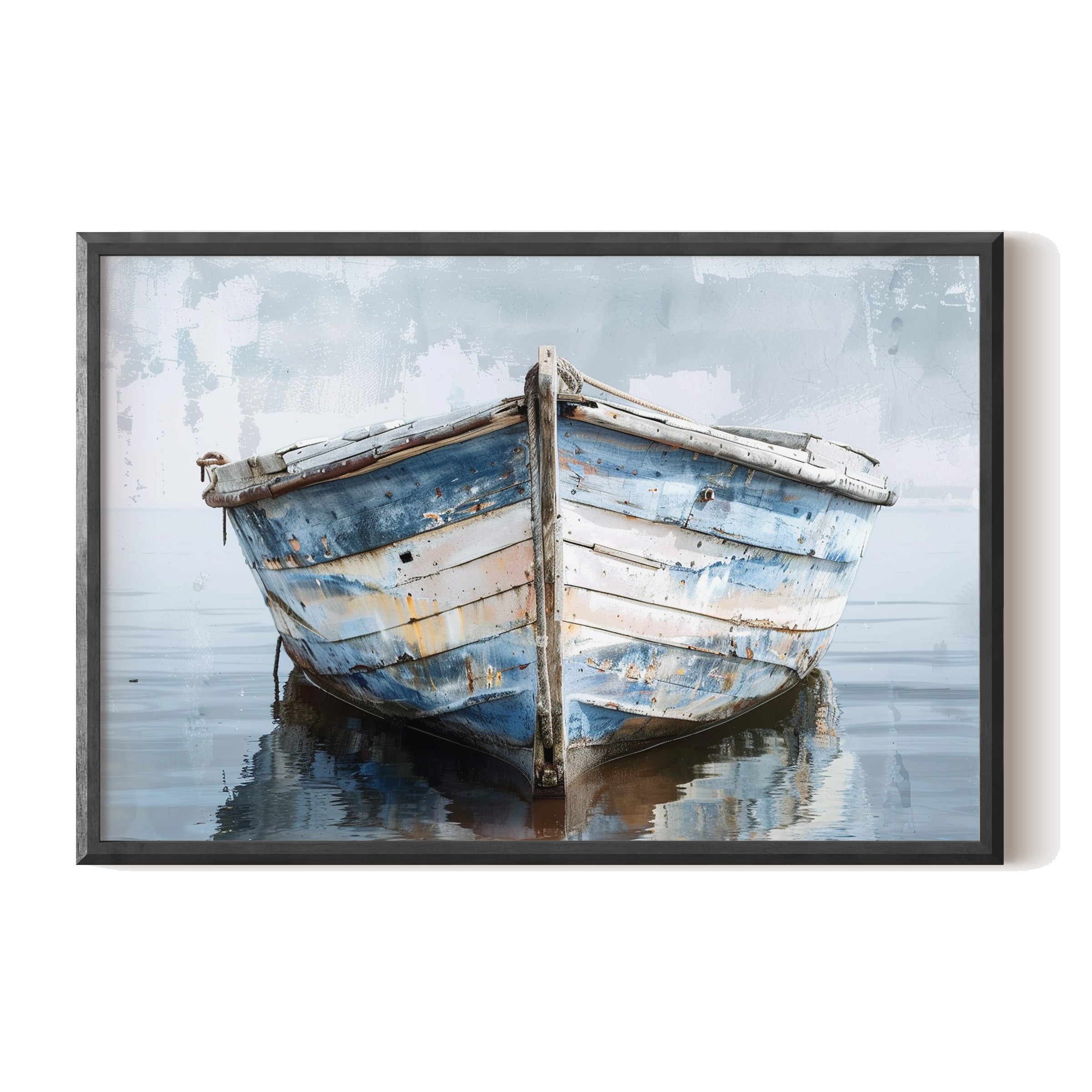 Weathered Harbor Boat