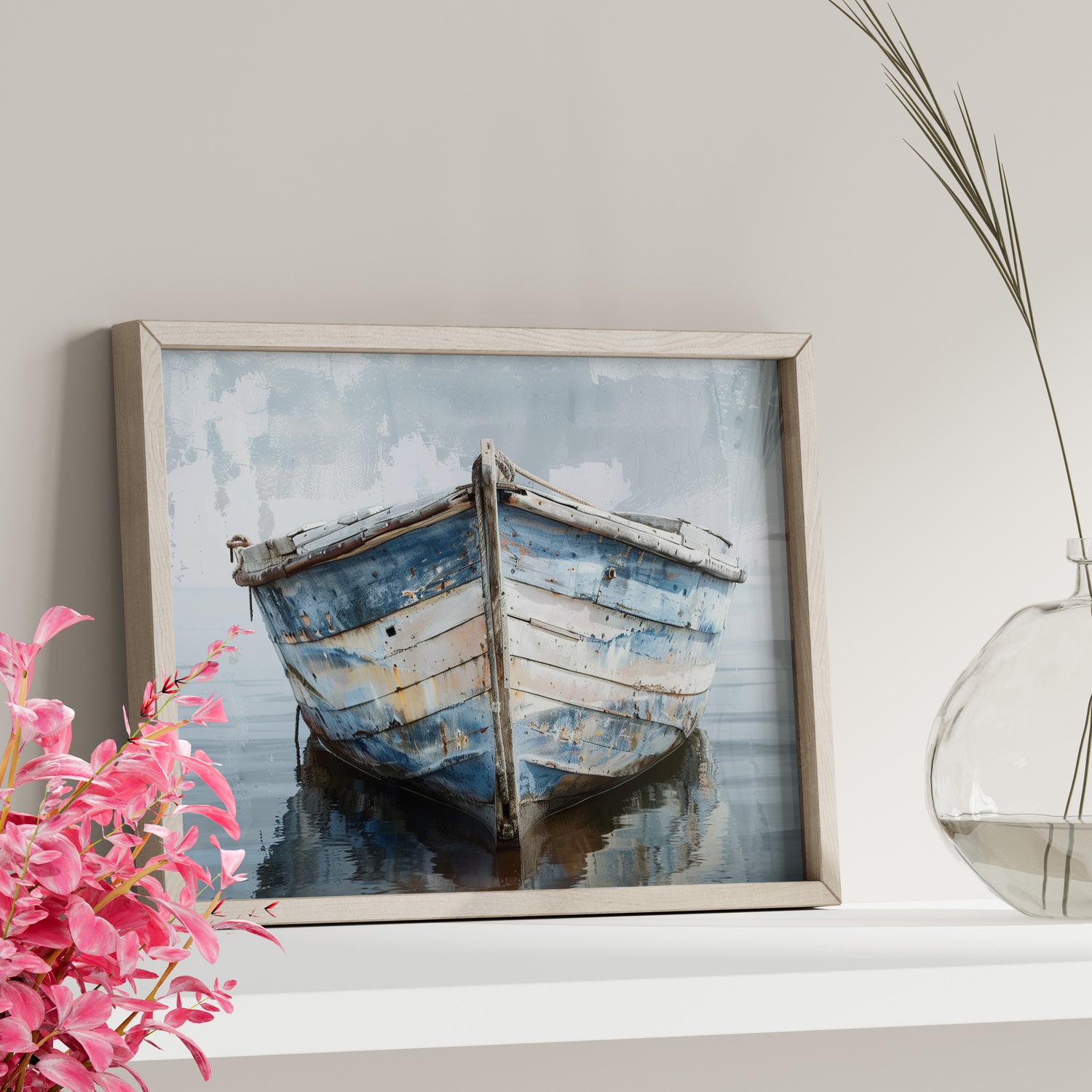 Weathered Harbor Boat