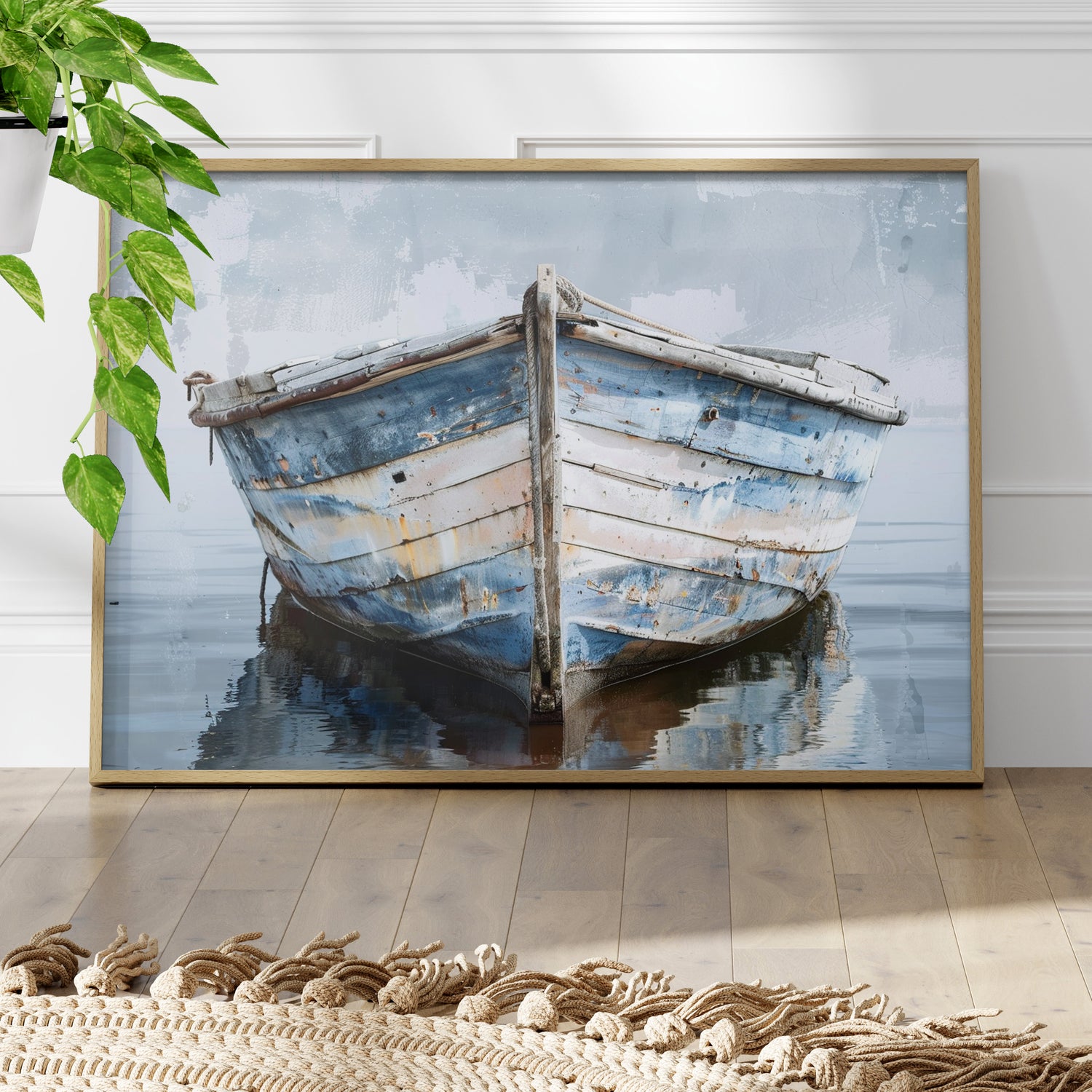 Weathered Harbor Boat
