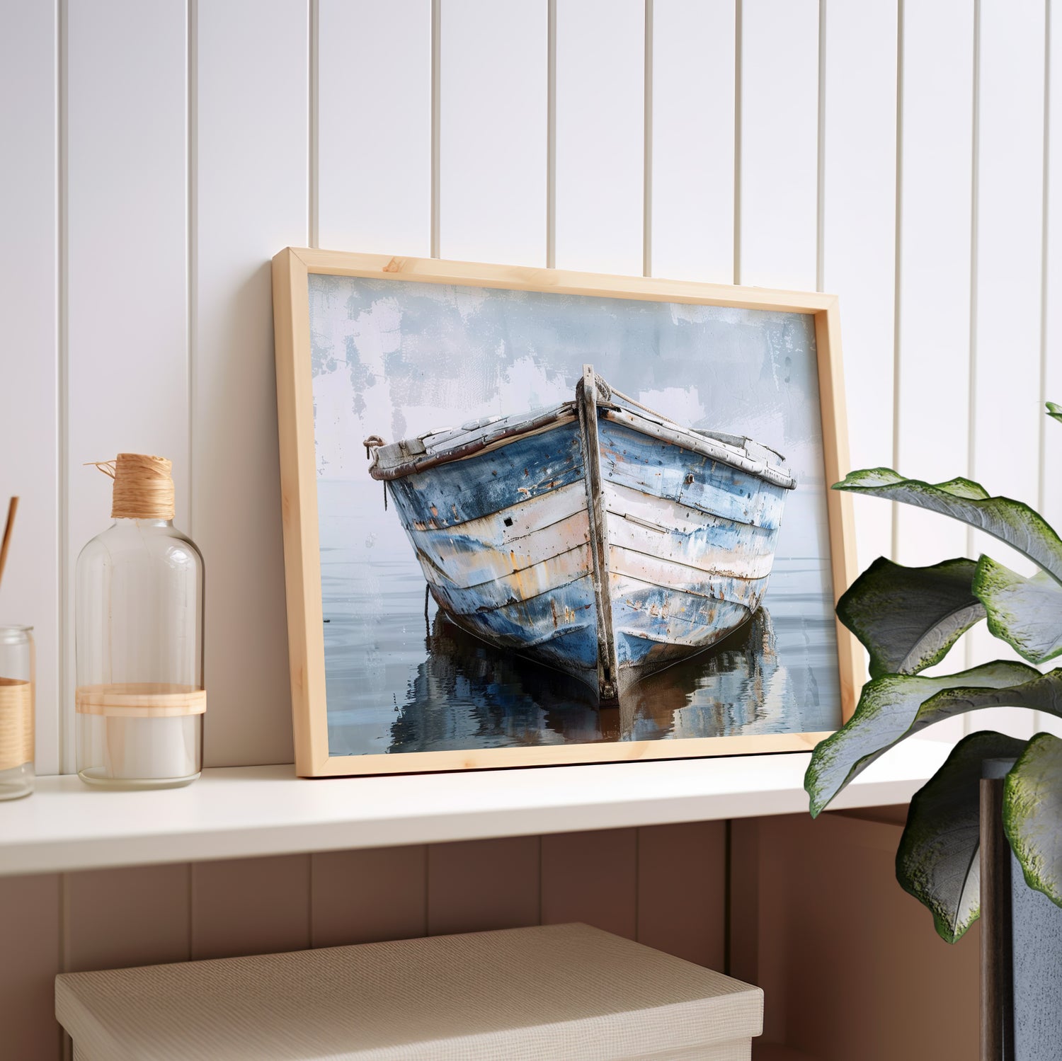 Weathered Harbor Boat