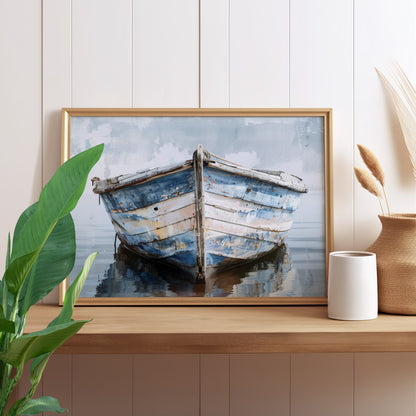 Weathered Harbor Boat