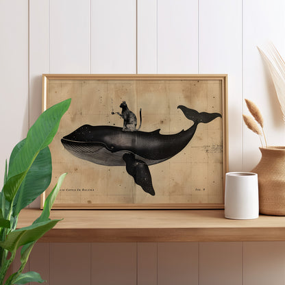 Cat Rides Whale Theory