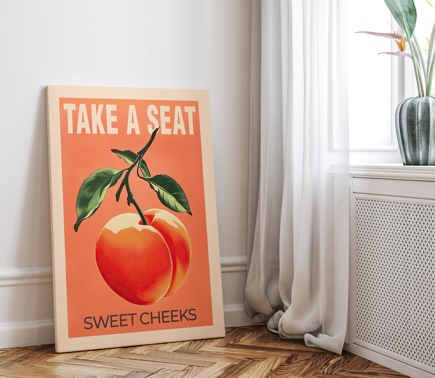 .75" Matte Canvas - Sweet Cheeks Peach
