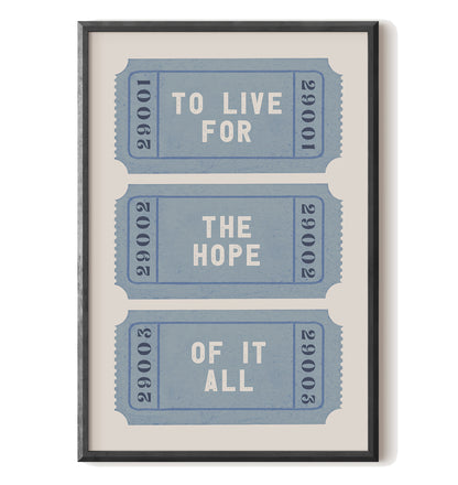 The Hope Ticket Trilogy