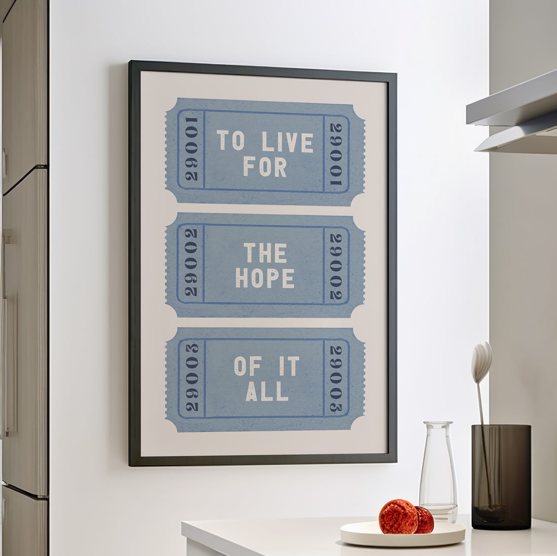 Framed Paper Print - The Hope Ticket Trilogy