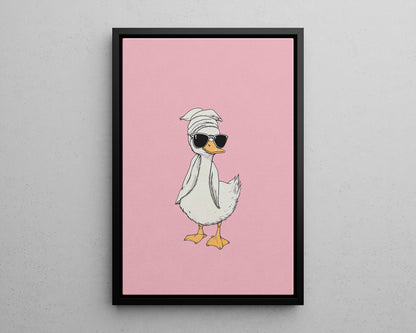 Framed Canvas - Sassy Duck Retreat