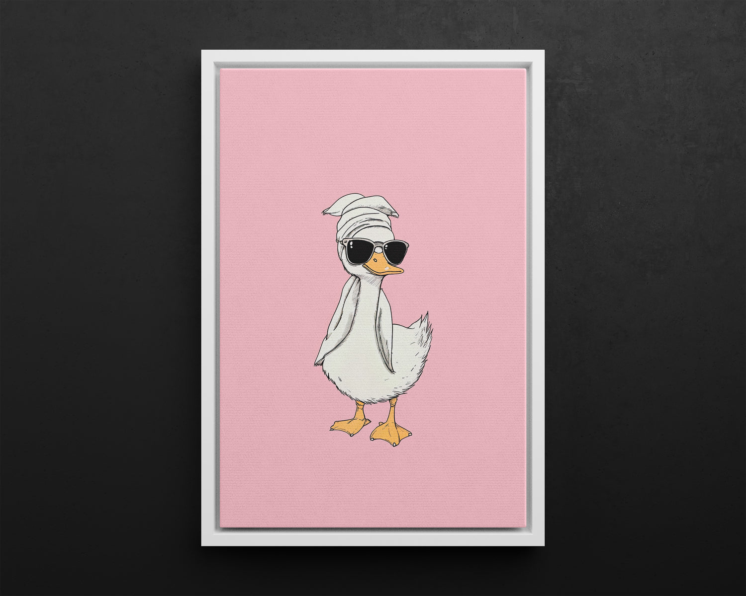 Framed Canvas - Sassy Duck Retreat