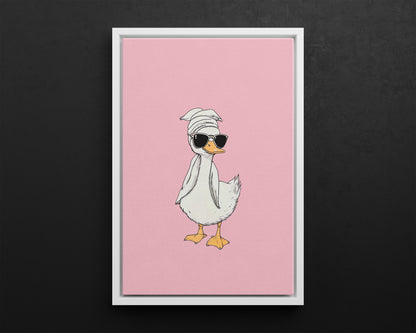 Framed Canvas - Sassy Duck Retreat