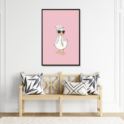 Framed Canvas - Sassy Duck Retreat