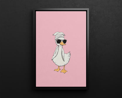 Framed Canvas - Sassy Duck Retreat
