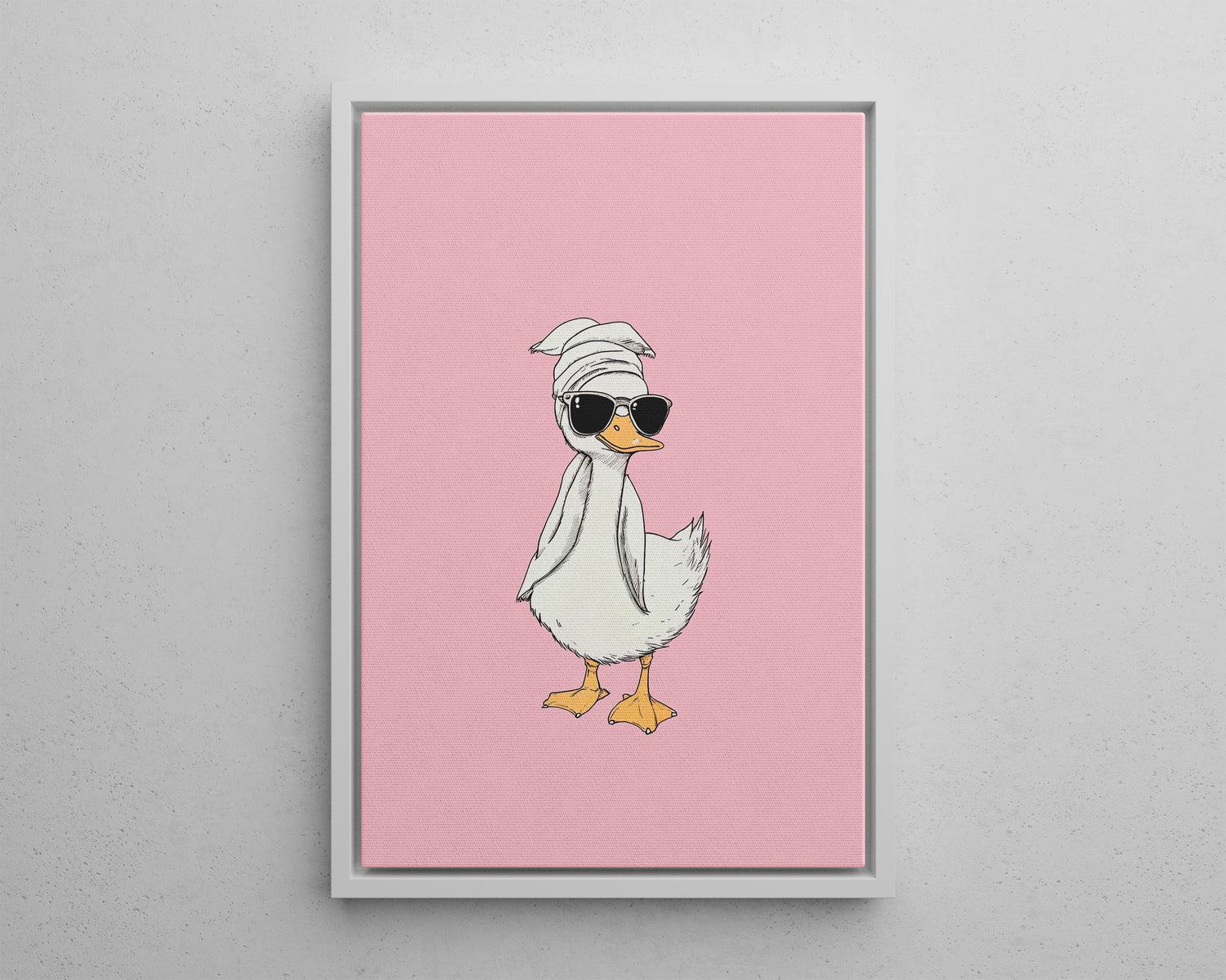 Framed Canvas - Sassy Duck Retreat