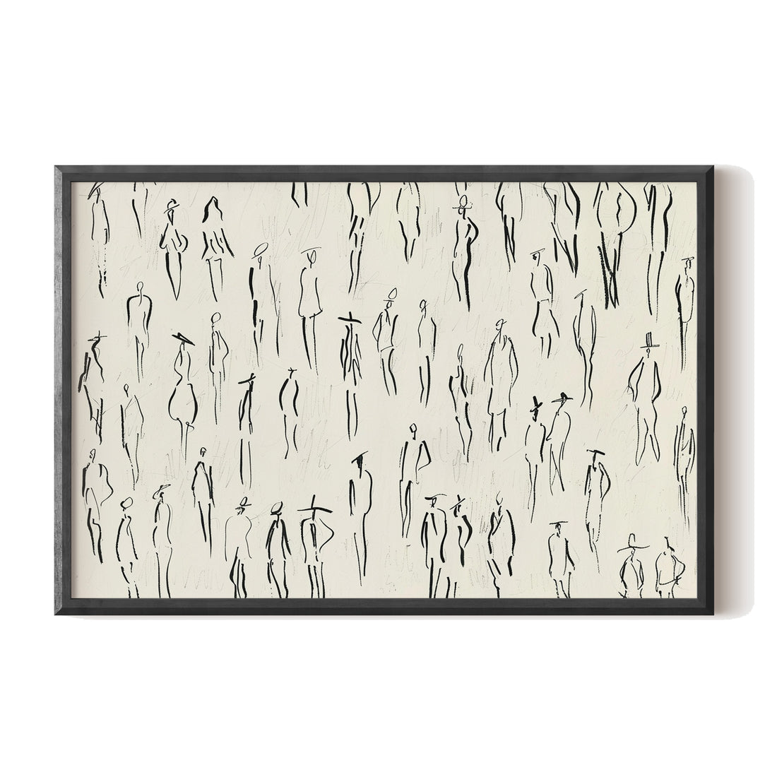 Crowd in Motion Linework