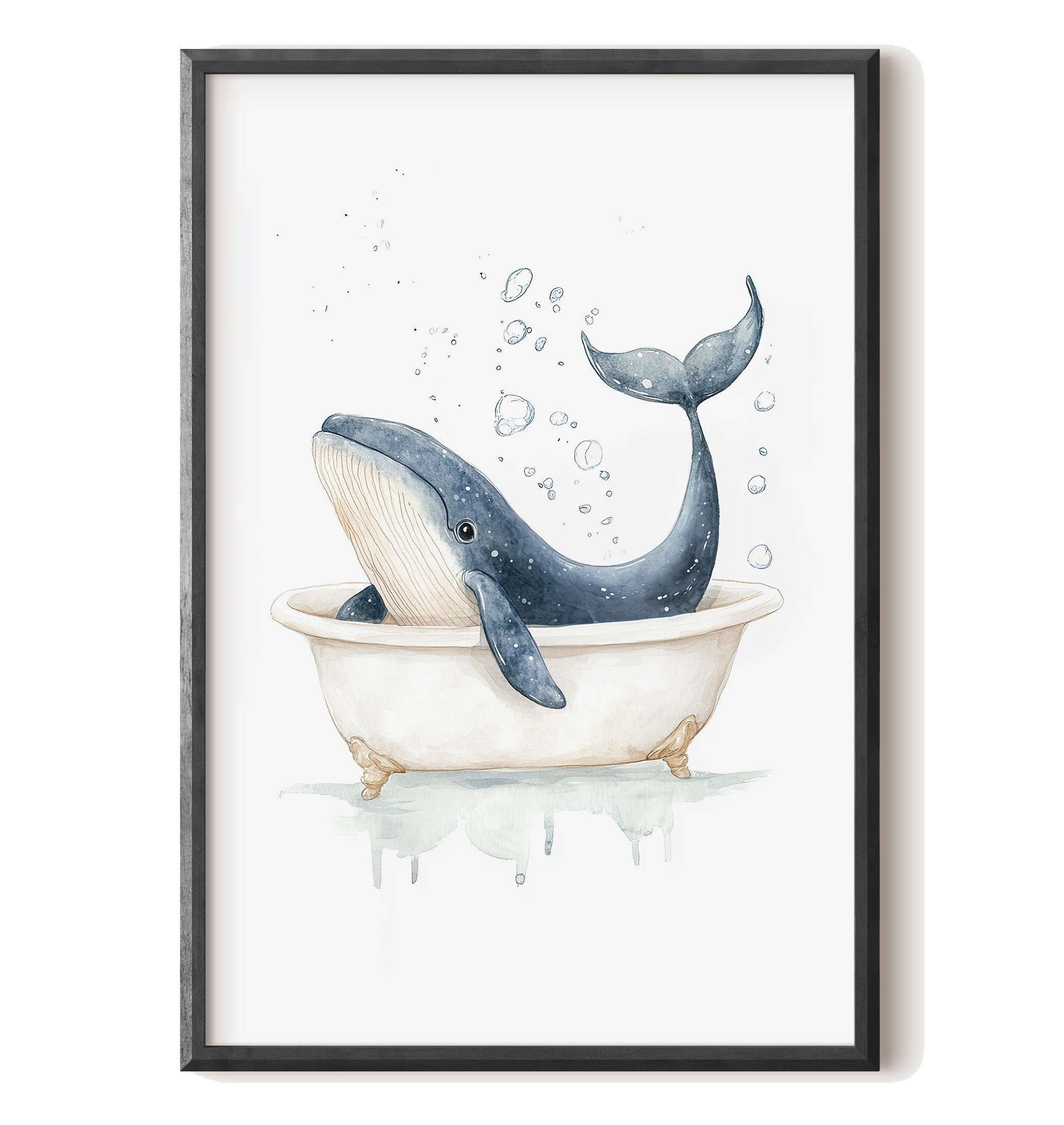 Whale Tub Bubble Splash