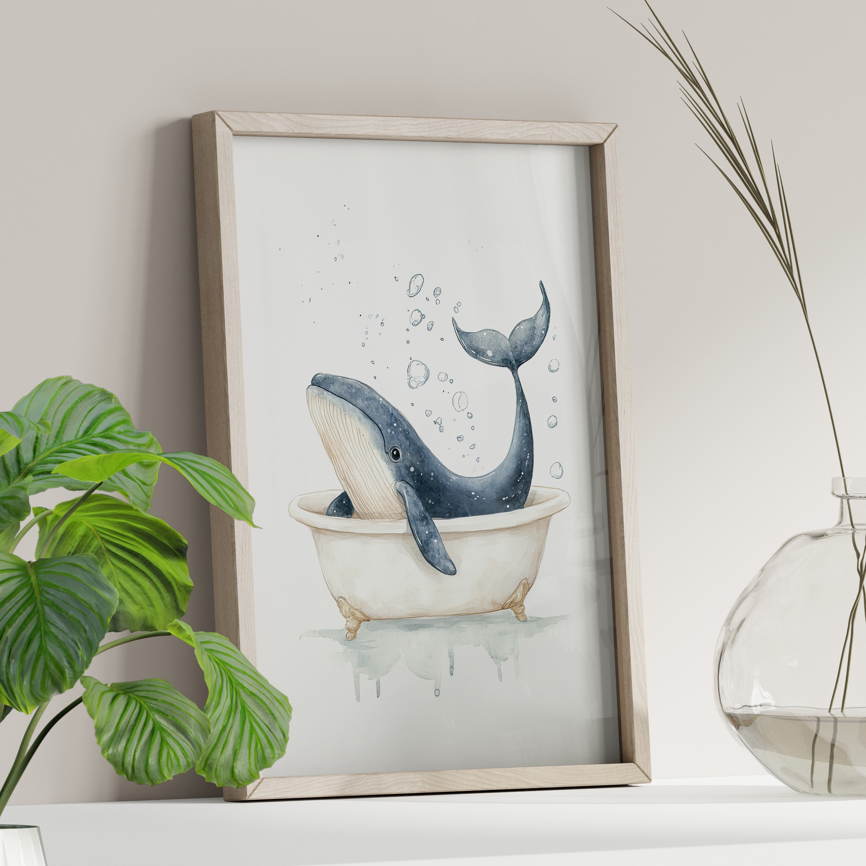 Whale Tub Bubble Splash