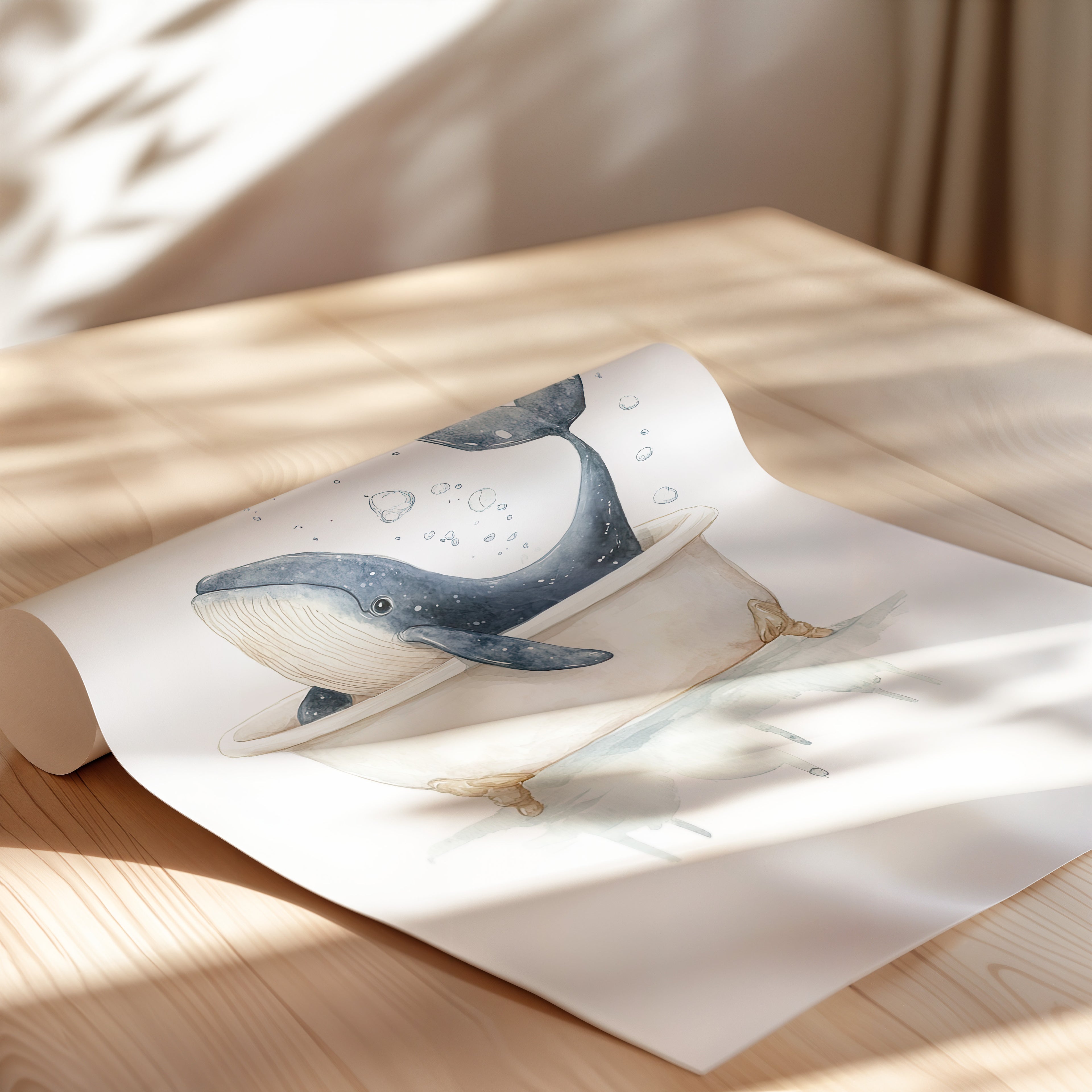 Whale Tub Bubble Splash