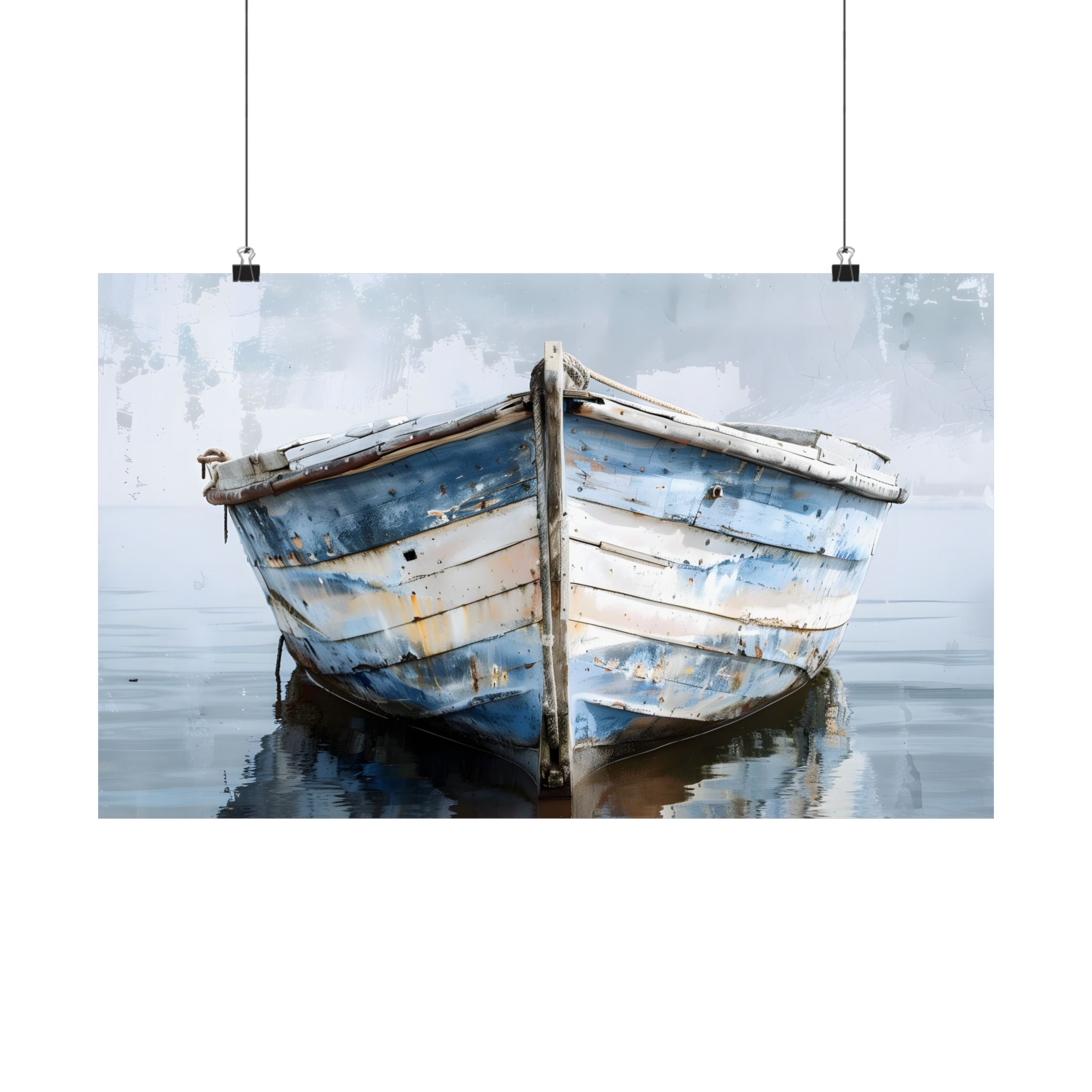 Weathered Harbor Boat