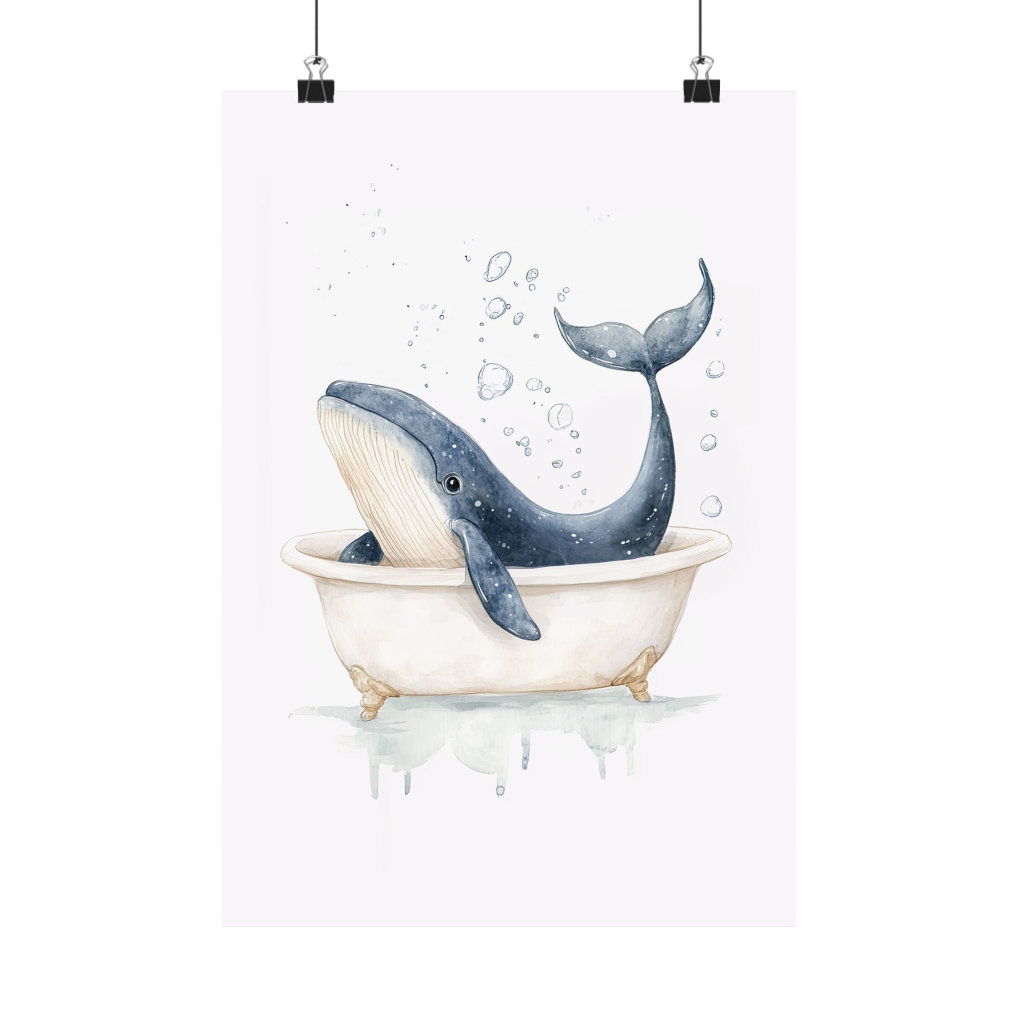 Whale Tub Bubble Splash
